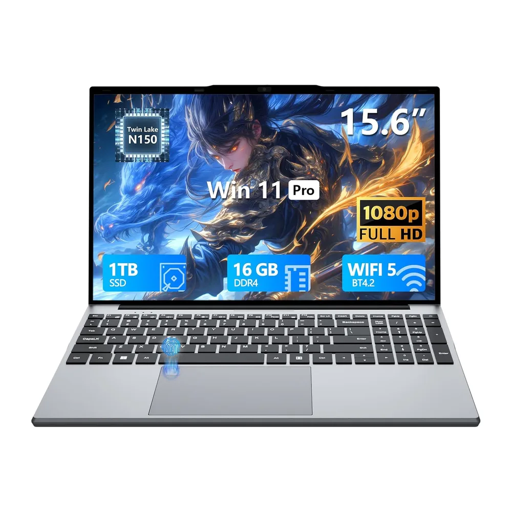PC Portatile 15,6 pollici con Celeron N150 Processor