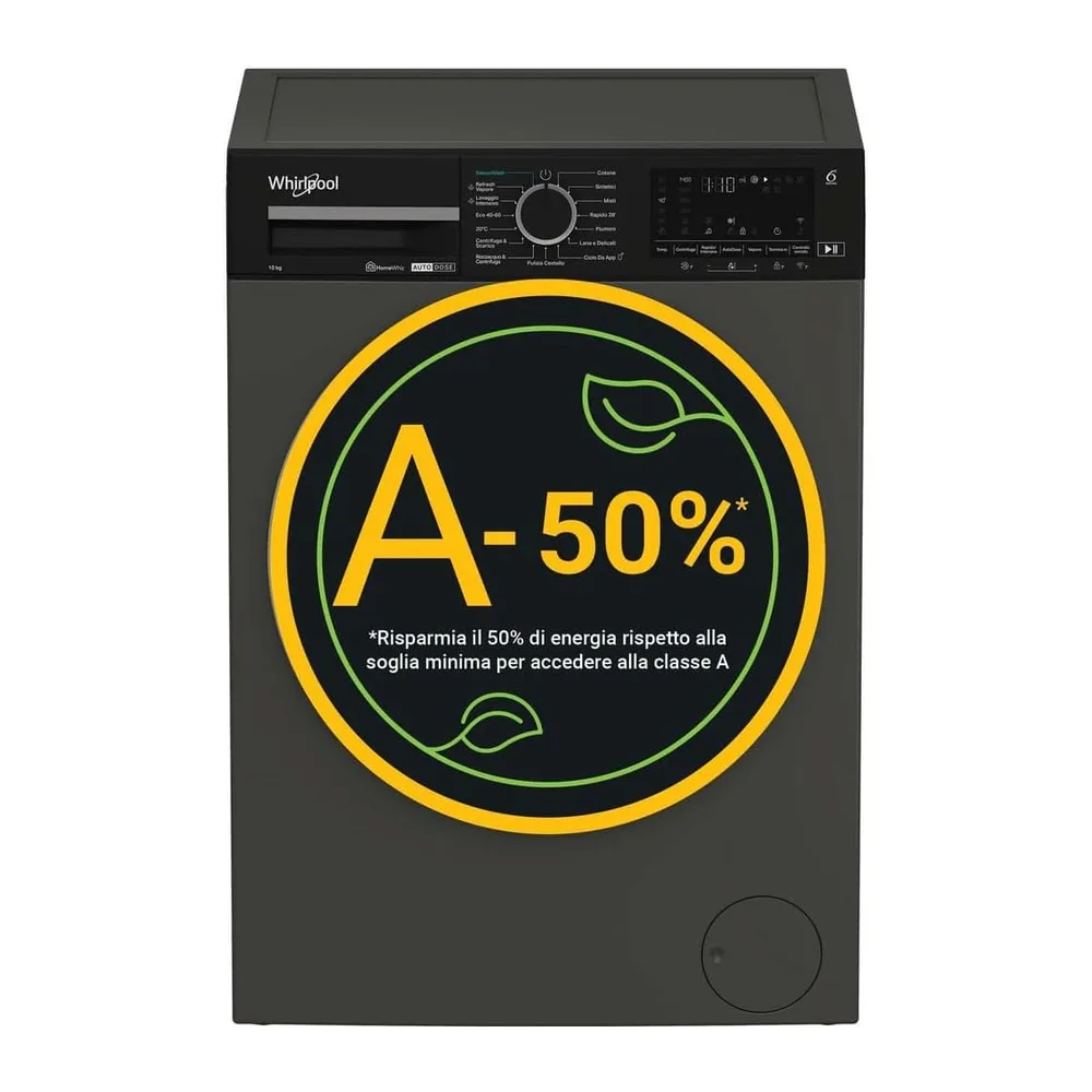 Whirlpool Lavatrice smart connessa con WiFi 10 kg — 3