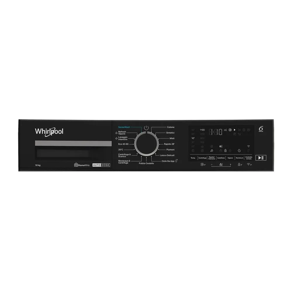Whirlpool Lavatrice smart connessa con WiFi 10 kg — 6