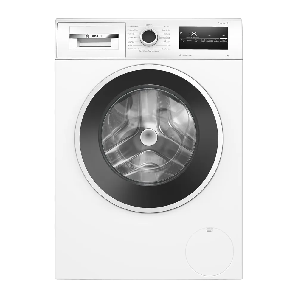 Bosch WAN28229IT Serie 4 Lavatrice 9kg 1400 giri/min Bianco Classe A [Classe di efficienza energetica A]