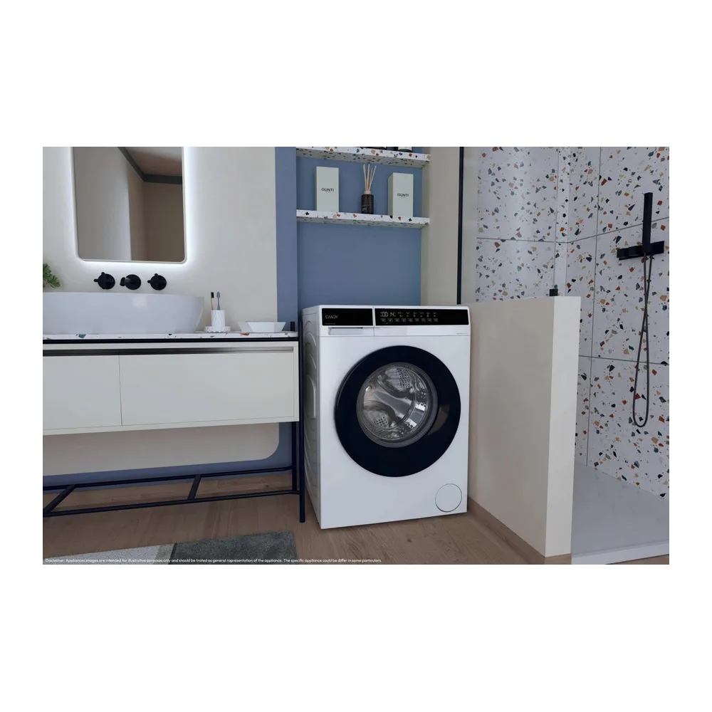 EY 28SB8-S - Lavatrice 8Kg 1200 Giri Vapore Carica Frontale, Libera Installazione Classe Energetica A [Classe — 6
