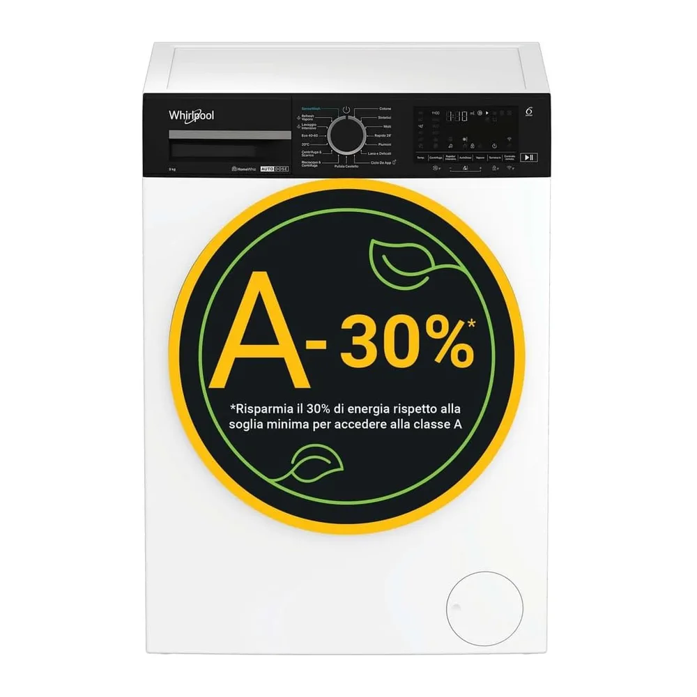 WPM99WADSIT - Lavatrice 9 Kg 1400 Giri Inverter Carica Frontale, Libera Installazione Classe Energetica A — 3