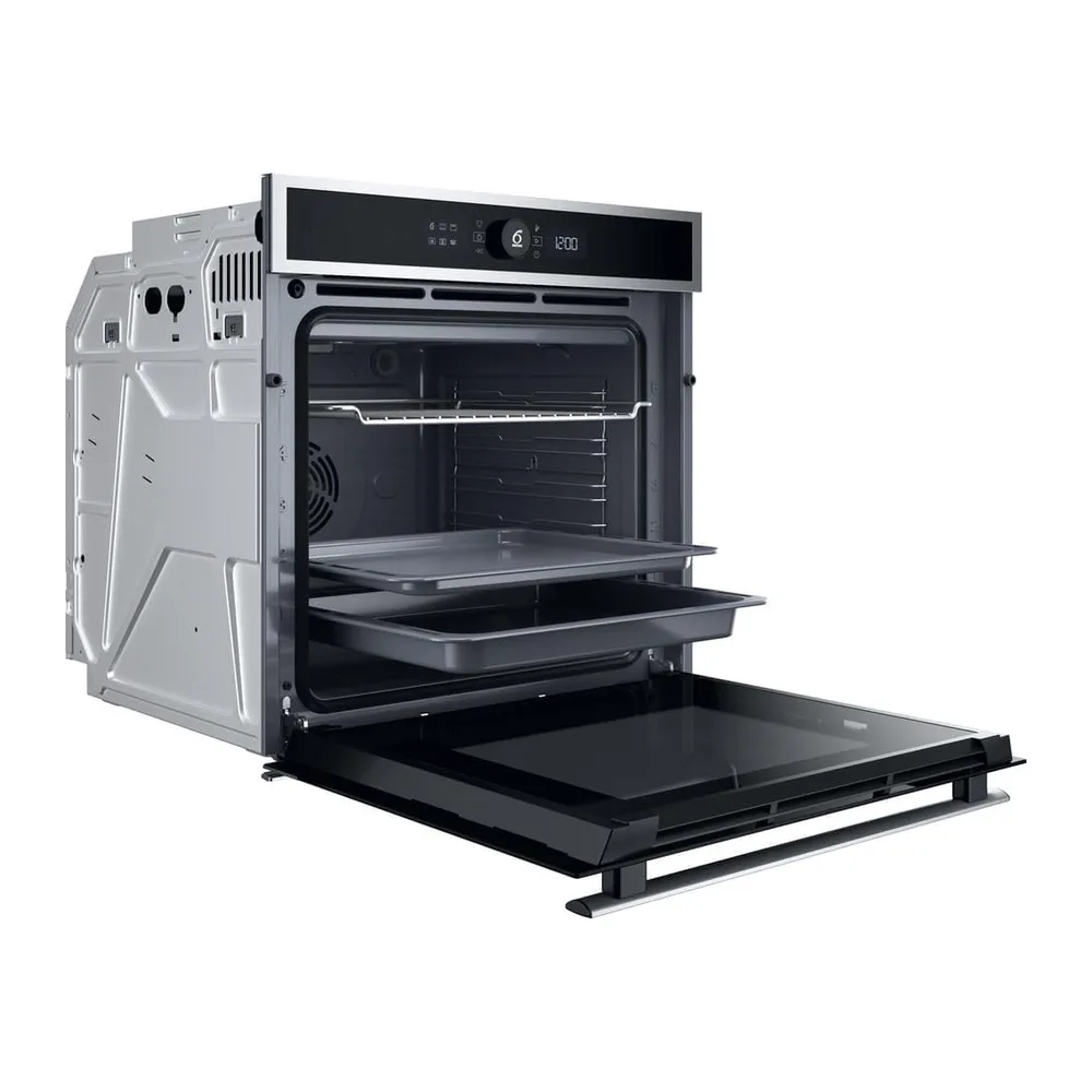 WOI4IS8HM0S - Forno da Incasso Elettrico Ventilato Multifunzione 73 Litri Inox Classe Energetica A+ [Classe — 3