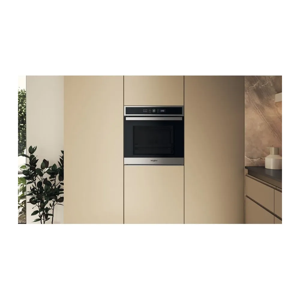 WOI4IS8HM0S - Forno da Incasso Elettrico Ventilato Multifunzione 73 Litri Inox Classe Energetica A+ [Classe — 4