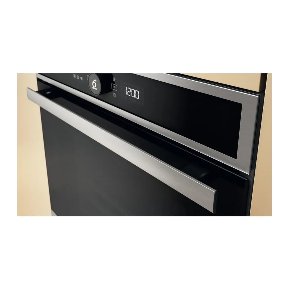 WOI4IS8HM0S - Forno da Incasso Elettrico Ventilato Multifunzione 73 Litri Inox Classe Energetica A+ [Classe — 6