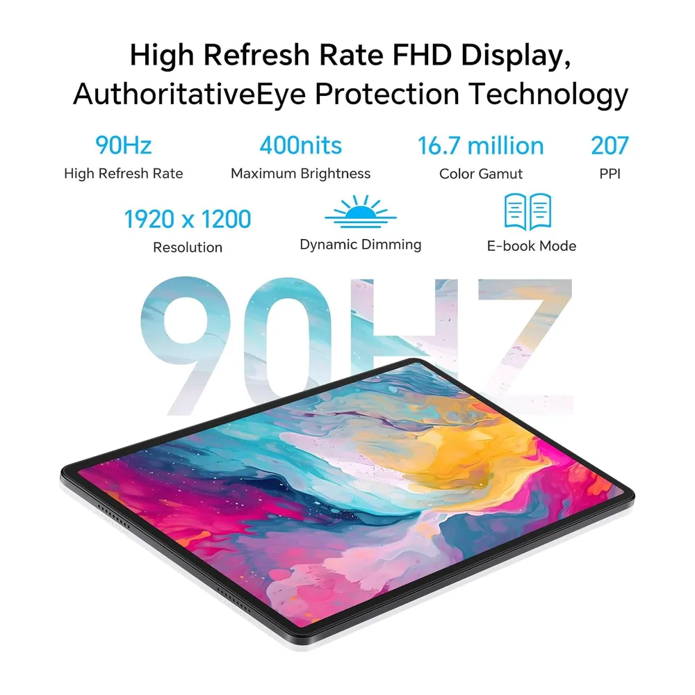 HONOR Pad X8a Tablet 11" - Schermo 90Hz con Protezione Oculare, 128GB 4GB, Batteria 8300mAh, Espandibile fino — 4