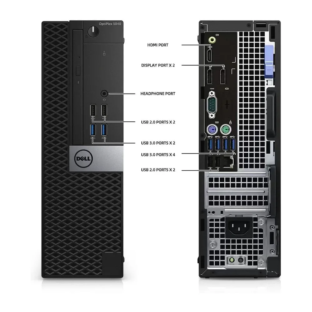Dell OptiPlex 5040 SFF Desktop Computer Intel Core i7-6700T — 5
