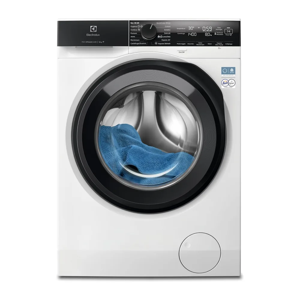 Electrolux Lavatrice a carica frontale 12 kg EW7F412A Classe A [Classe di efficienza energetica A]