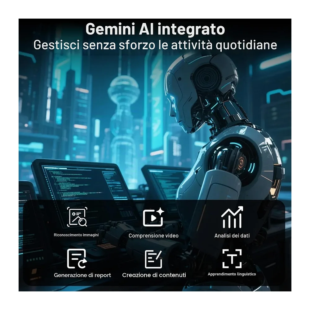 Tablet 11 Pollici Android 16 con Octa-Core 2.0GHz — 4
