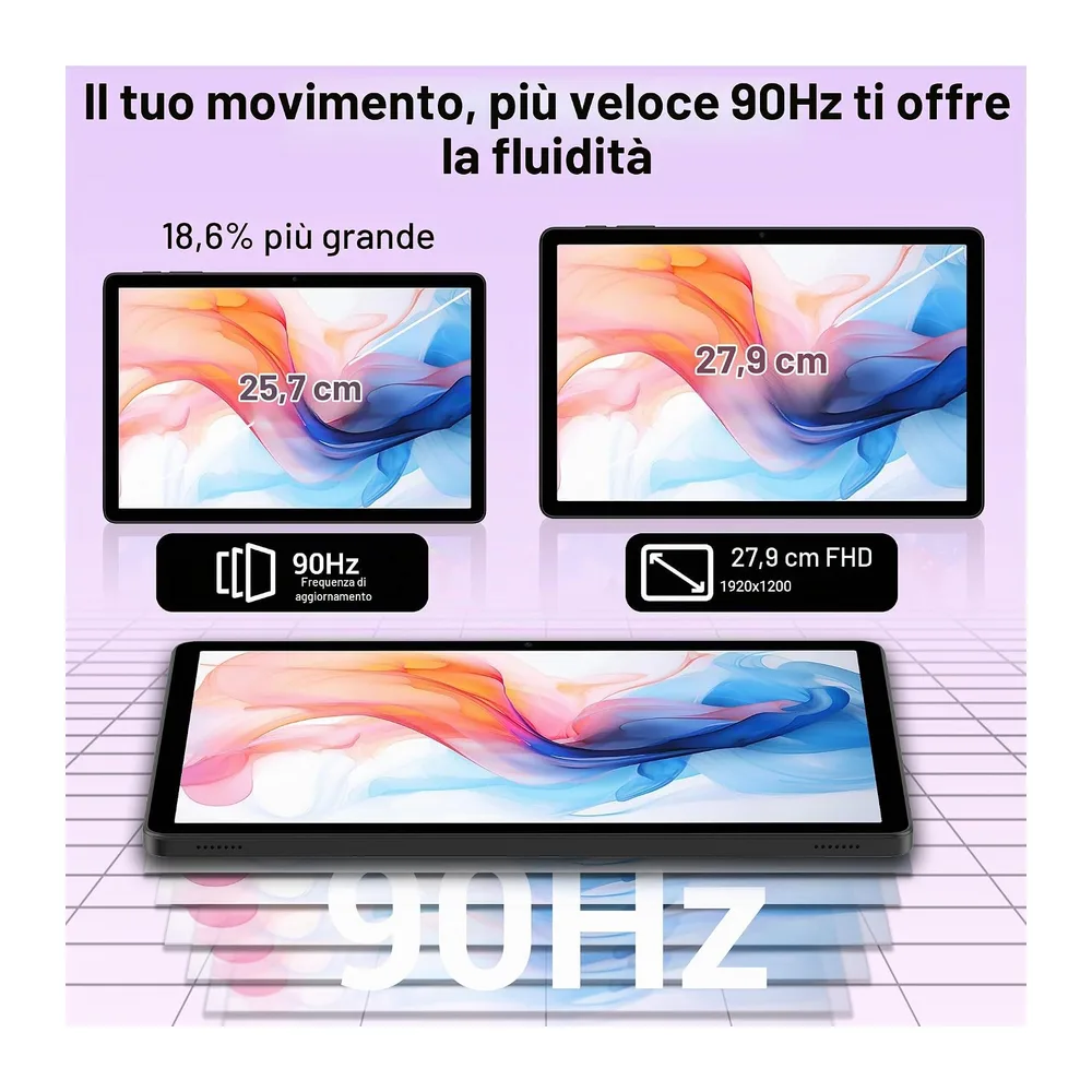 Tablet 11 Pollici Android 16 con Octa-Core 2.0GHz — 6