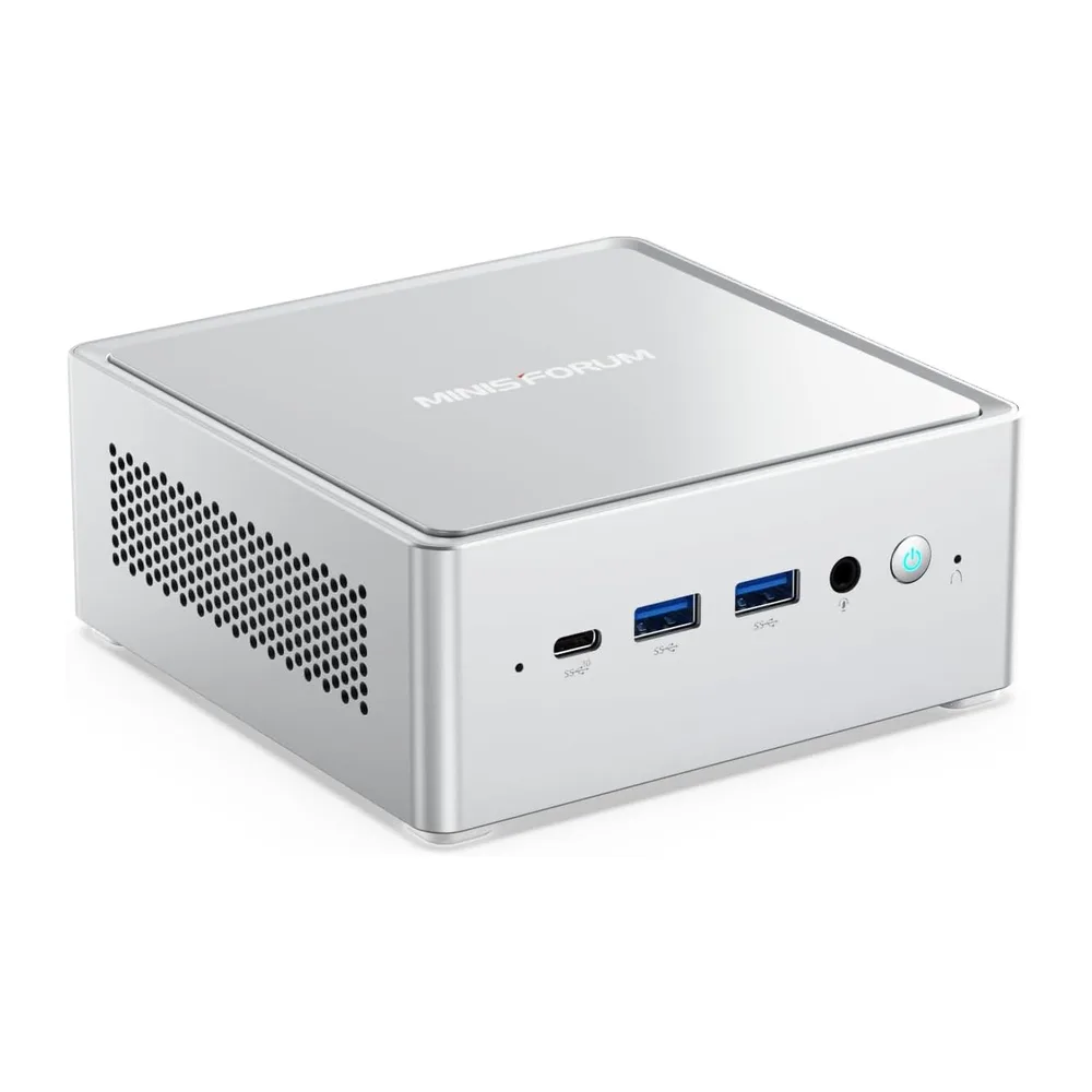 MINISFORUM NAB9S Barebone Mini PC, Core i9-13900HK 14C/20T Processore fino a 5,4 GHz, HDMIx2/USB-Cx2, Intel