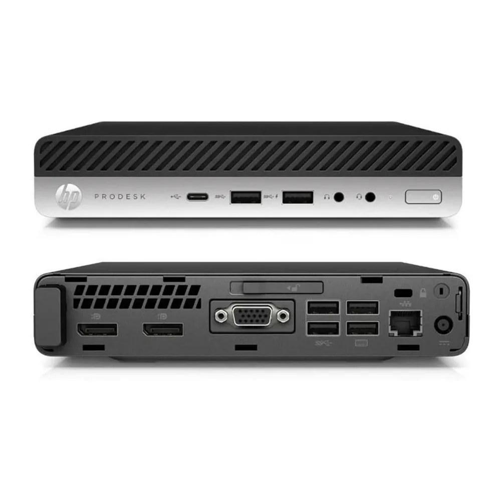 HP ProDesk 600 G3 Mini PC | Intel Core i5 7° Gen | RAM 8GB DDR4 | SSD 256GB | DP | Windows 11 Pro | Desktop
