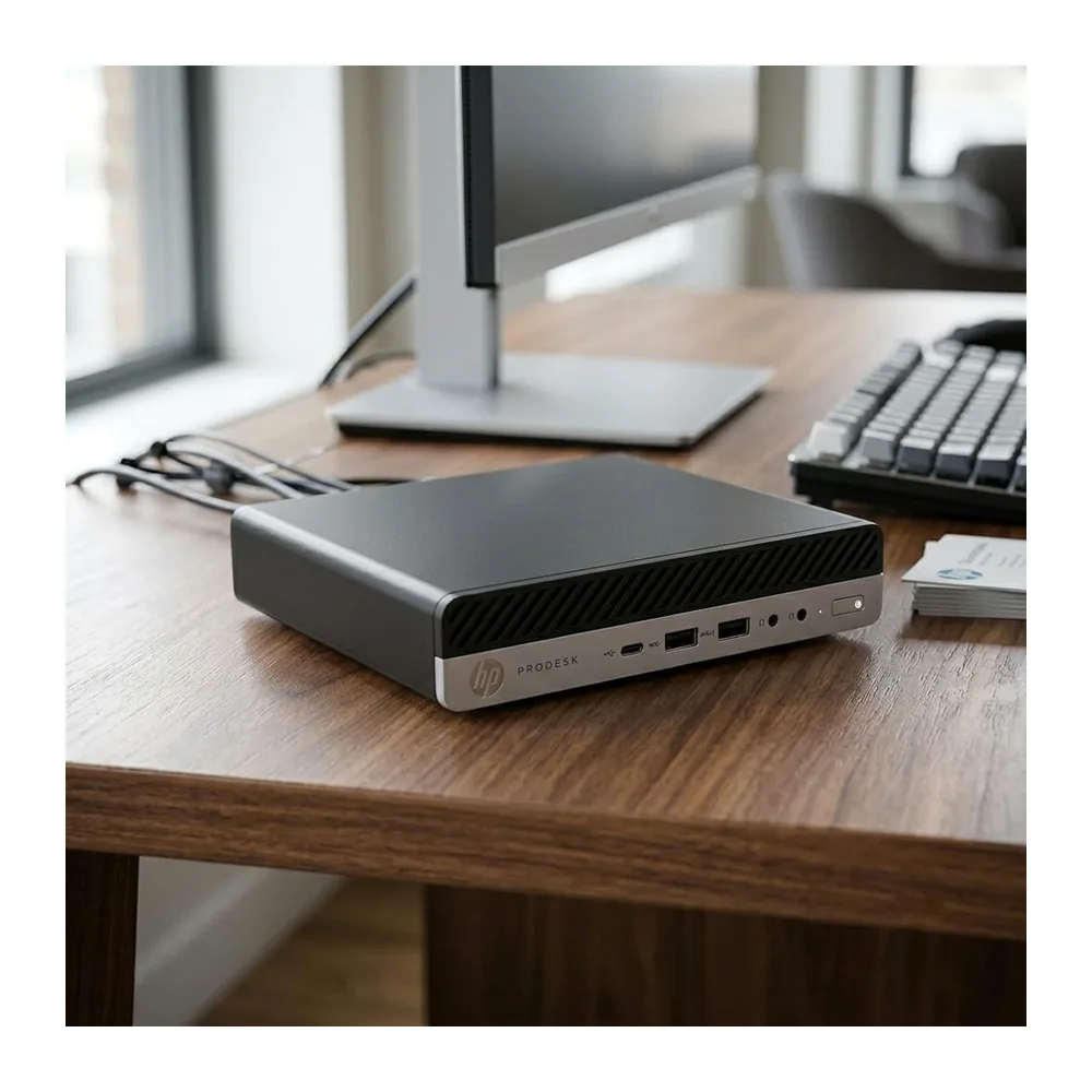 HP ProDesk 600 G3 Mini PC | Intel Core i5 7° Gen | RAM 8GB DDR4 | SSD 256GB | DP | Windows 11 Pro | Desktop — 3