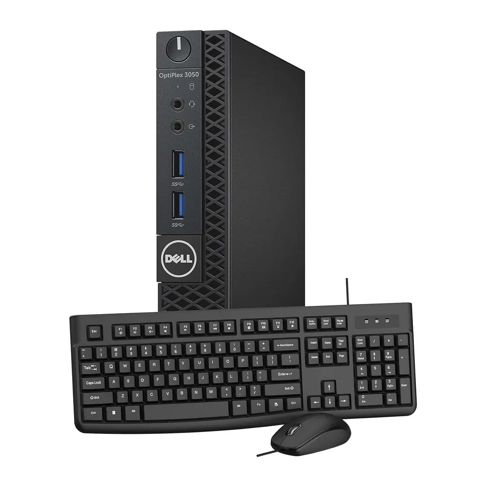 Dell OptiPlex 3050 Mini PC desktop, Intel Core i7-7700T, 8 GB di RAM, SSD da 256 GB, Wi-Fi, Bluetooth, — 2