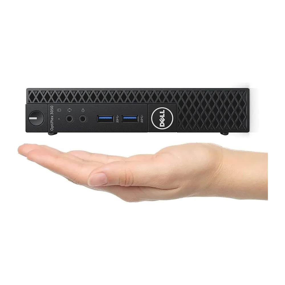Dell OptiPlex 3050 Mini PC desktop, Intel Core i7-7700T, 8 GB di RAM, SSD da 256 GB, Wi-Fi, Bluetooth, — 3
