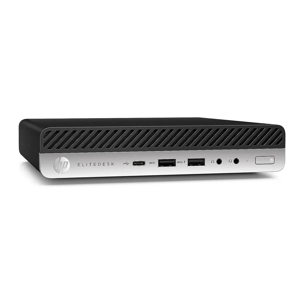 HP EliteDesk 800 G5 Mini Desktop, Intel Core i5-9500T, 16 GB di RAM, SSD da 256 GB, WiFi, Bluetooth, tastiera — 5