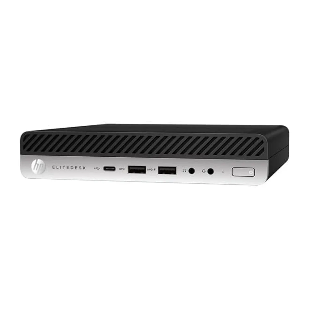 HP EliteDesk 800 G5 Mini Desktop, Intel Core i5-9500T, 16 GB di RAM, SSD da 256 GB, WiFi, Bluetooth, tastiera — 6