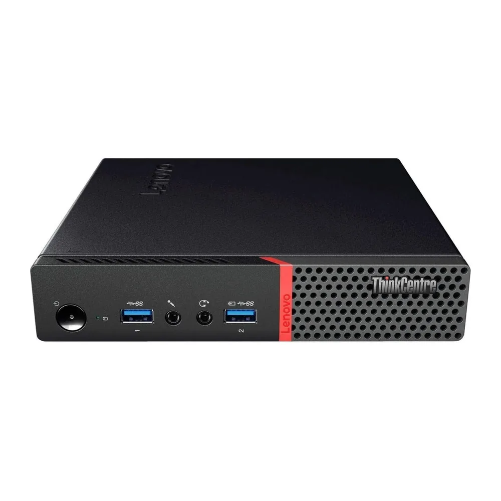 Lenovo ThinkCentre M700 Mini Desktop PC, Intel Core i5-6400T, 8 GB RAM, 256 GB SSD, Tastiera QWERTY — 4