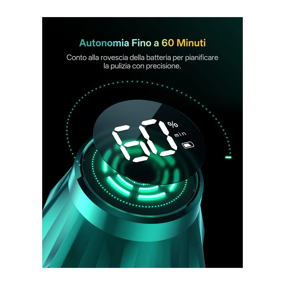 Vexilar Aspirapolvere Senza Fili Potente 65000Pa/ 60Min — 5
