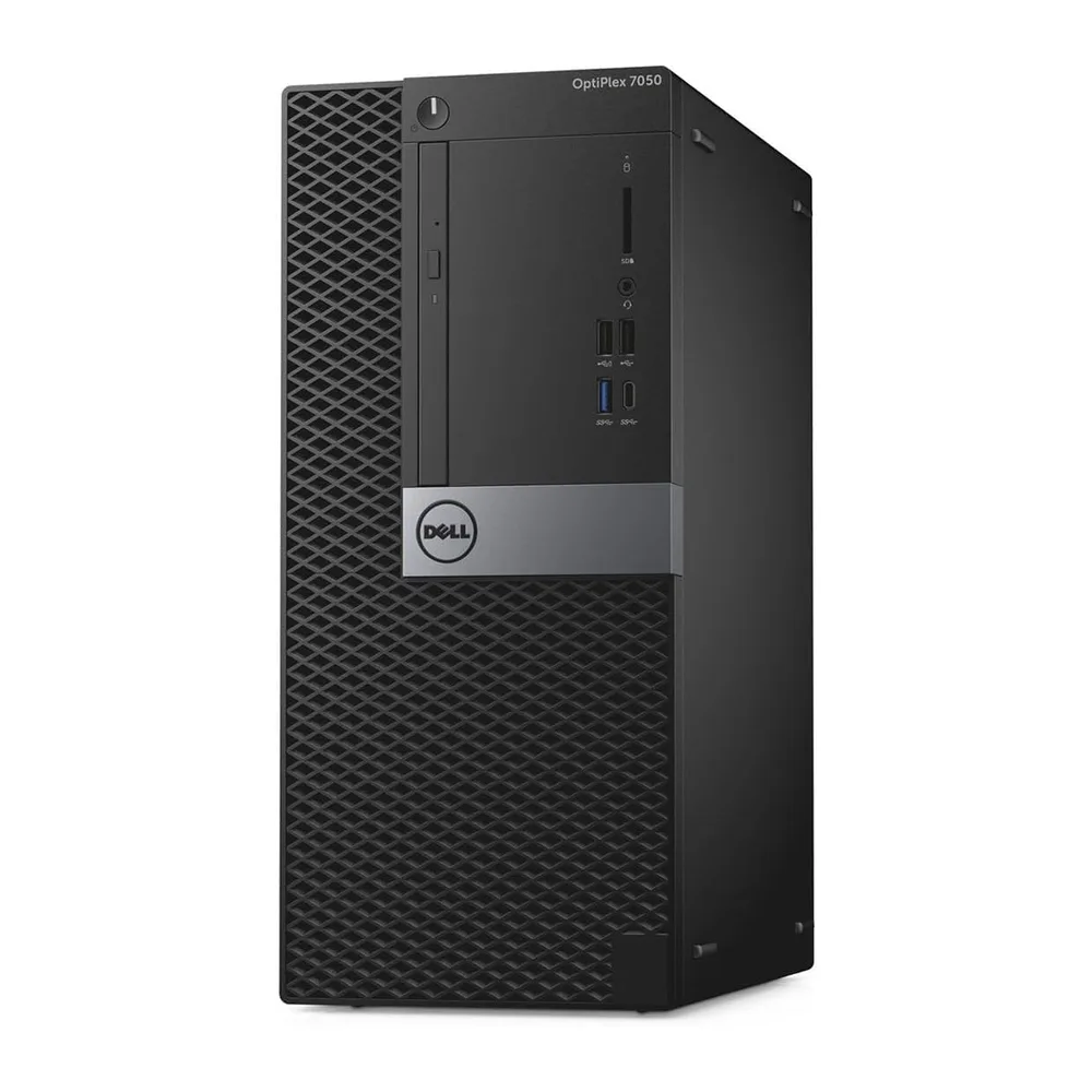 Dell Optiplex 7050 MT, Tower PC Desktop, Intel Core i7-7700T, 16 GB RAM, 512 GB SSD, WiFi, Bluetooth, — 3