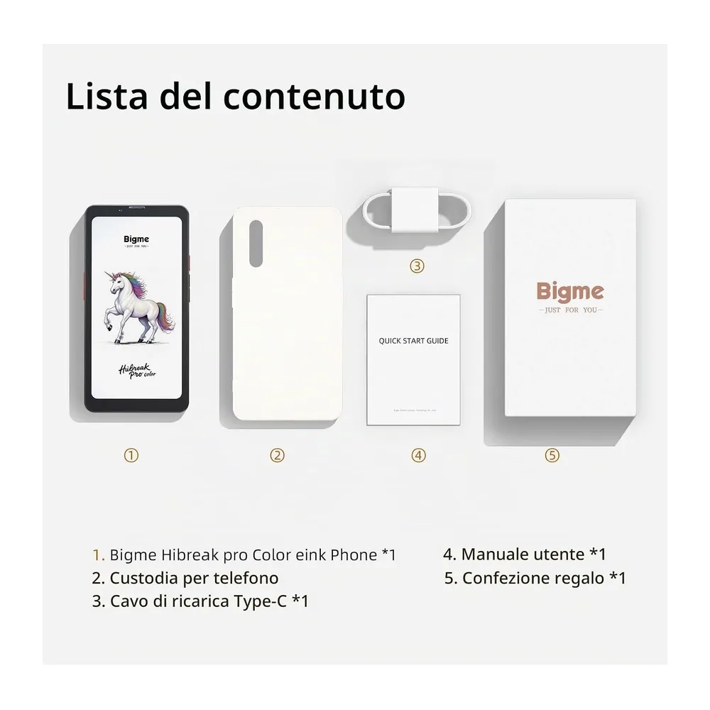 Bigme HiBreak Pro Color 6,13" ePaper E-Ink Smartphone con Sblocco delle impronte digitali — 6