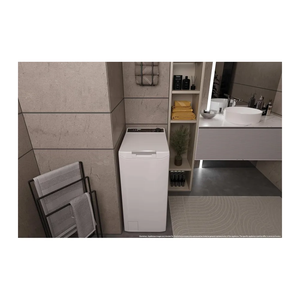 Haier T Serie 7 Lavatrice a Carica dall'Alto 6 Kg [Classe di efficienza energetica A] — 6