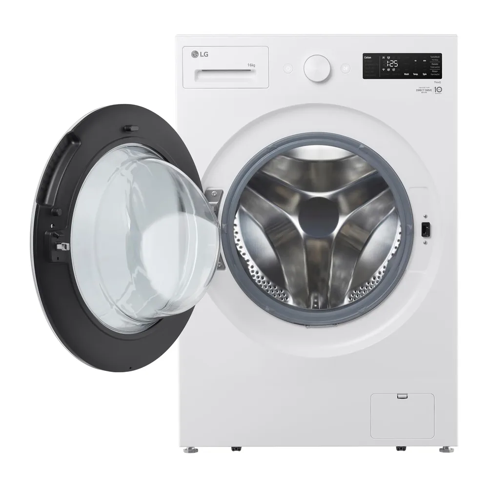 LG Next AI DD Lavatrice 16 kg Classe A, 1000 Giri, Wi-Fi - F0NT116TWC [Classe di efficienza energetica A] — 2