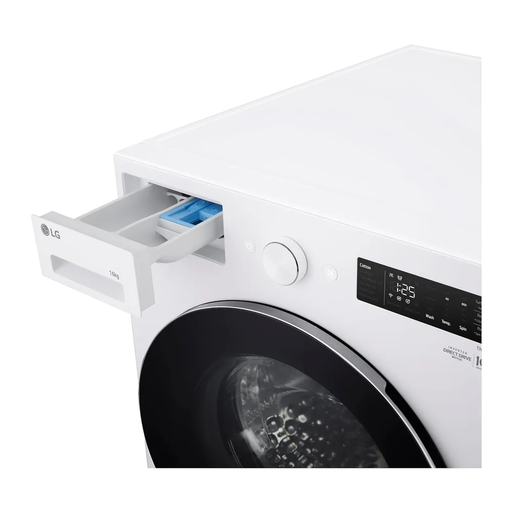 LG Next AI DD Lavatrice 16 kg Classe A, 1000 Giri, Wi-Fi - F0NT116TWC [Classe di efficienza energetica A] — 4
