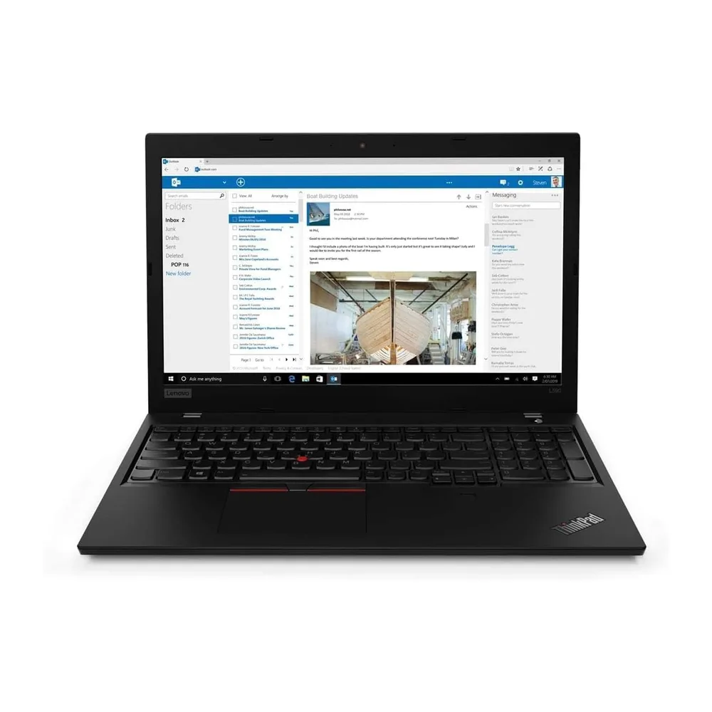 Lenovo ThinkPad L590 Computer portatile, Intel Core i5-8265U, 15.6" FHD(1920x1080), 16 GB di RAM, SSD da 256