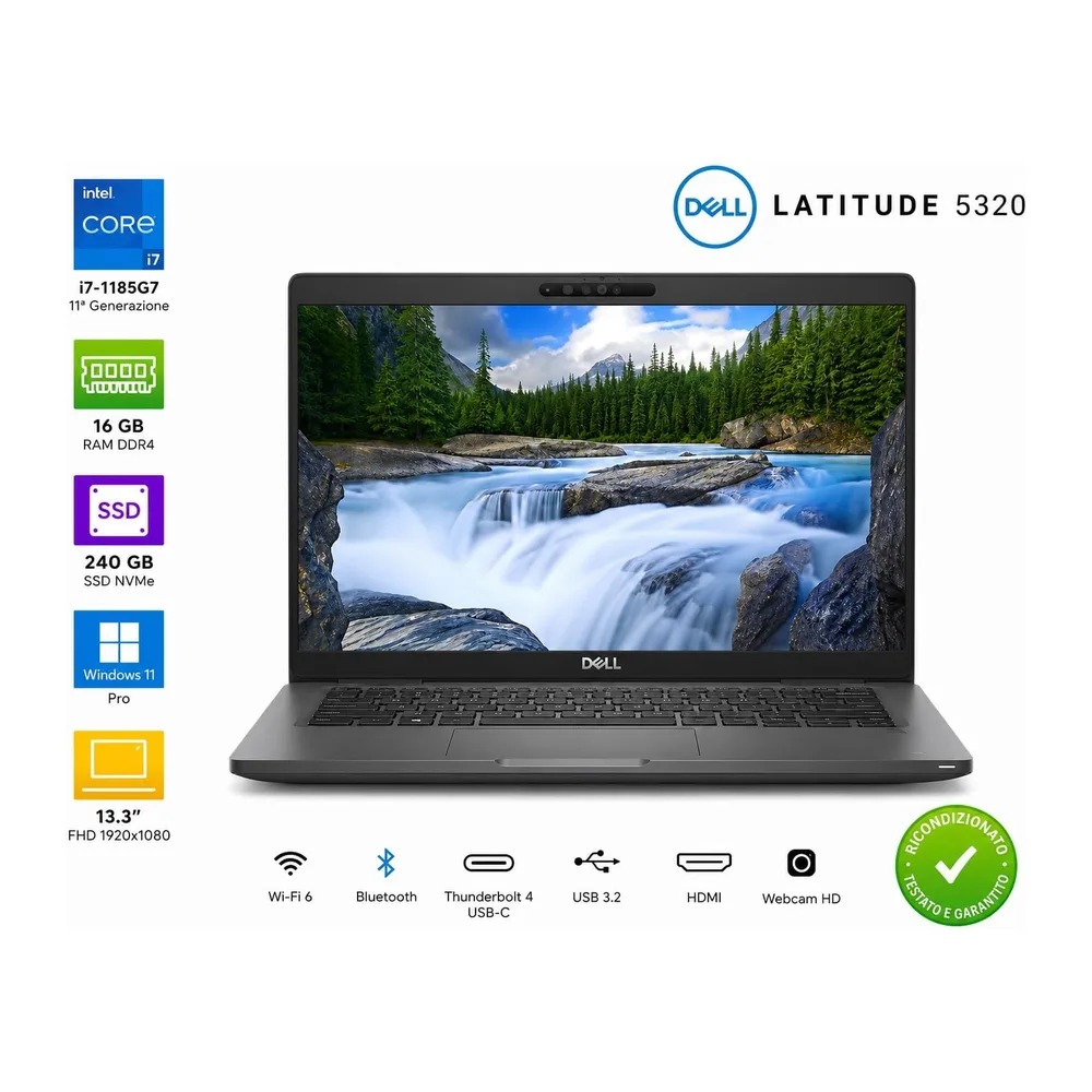 Dell Latitude 5320 13.3" Full HD Notebook — 2