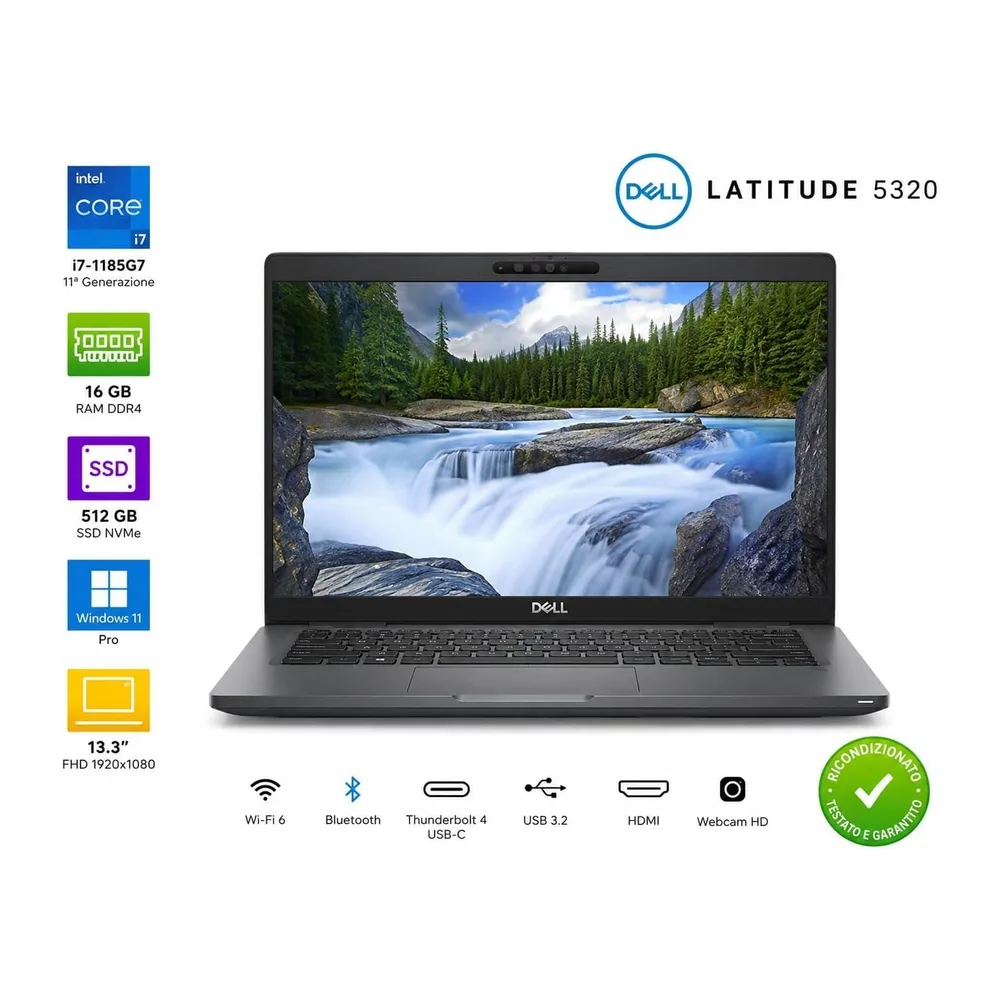 Dell Latitude 5320 13.3" Full HD Notebook — 3