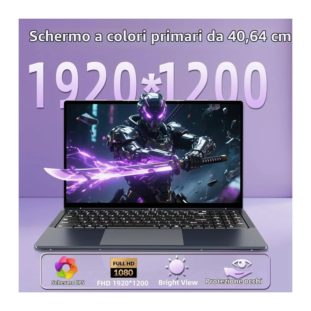 PC Portatile 16 Pollici con Core i5-8210Y CPU — 3