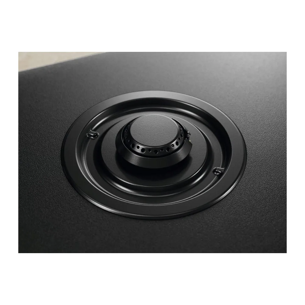 KGG753723L - Piano Cottura 5 Fuochi Gas 75 cm in Vetro Nero — 2