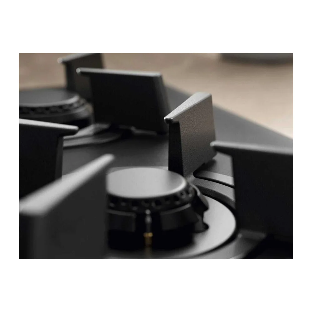 KGG753723L - Piano Cottura 5 Fuochi Gas 75 cm in Vetro Nero — 3