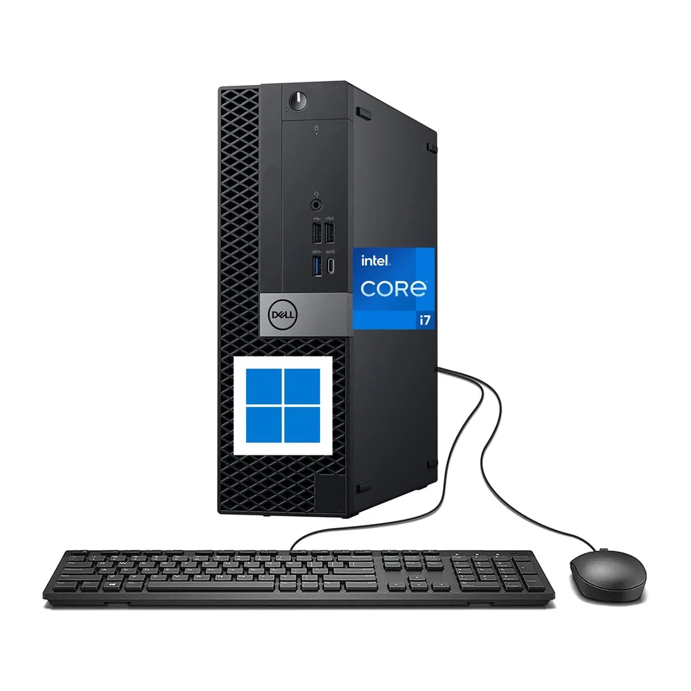 Dell Optiplex 7070 SFF Desktop Computer PC i7-9700 16gb ram(Renewed)