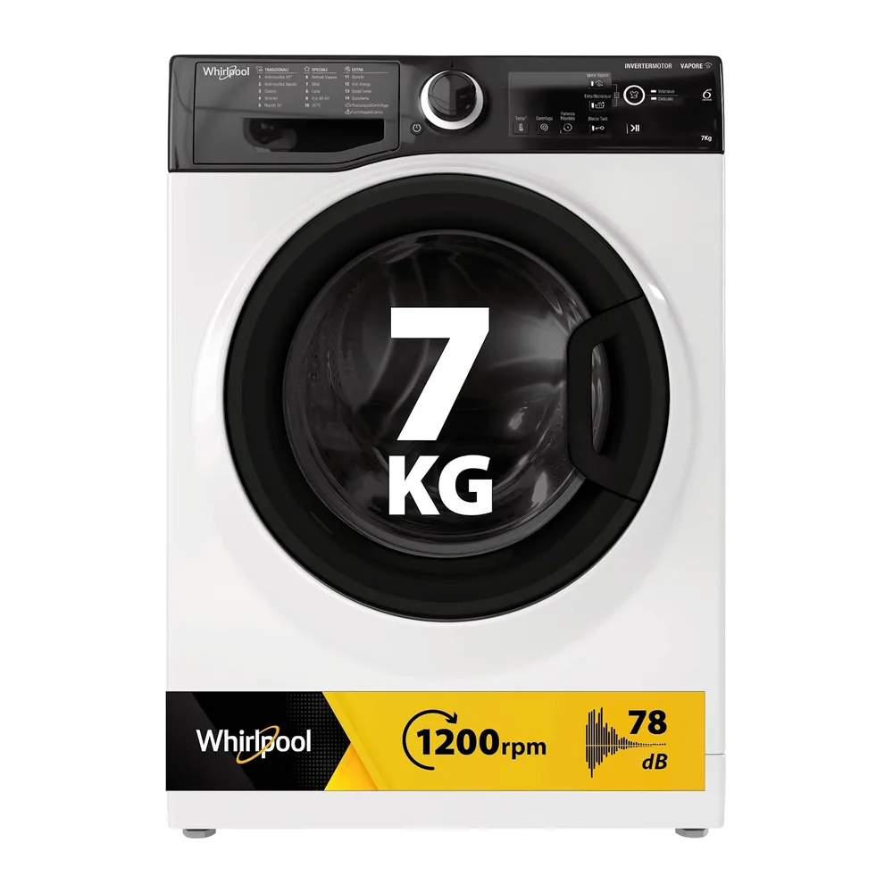 Whirlpool WSB 726 K IT Lavatrice 7 kg 1200 giri/min