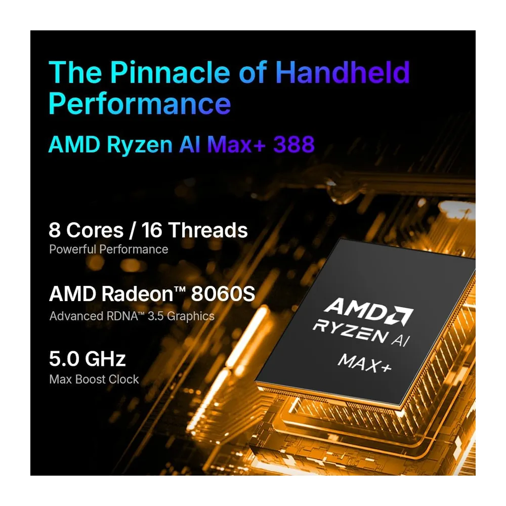 Cutesliving OneXPlayer X2 Mini Pro: AMD Ryzen AI Max+ 388 CPU — 4