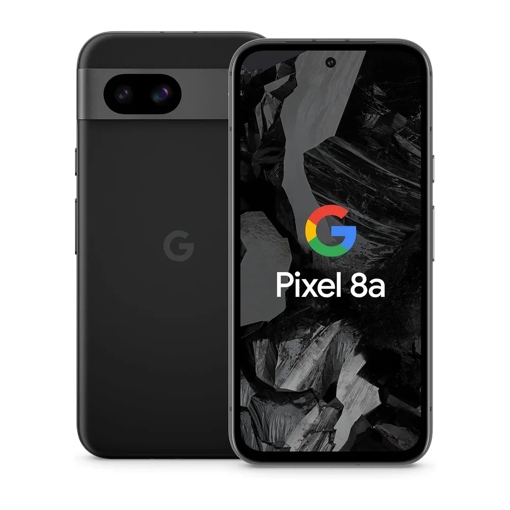 Google Pixel 8a smartphone Android 128 GB Nero Ossidiana, ricondizionato