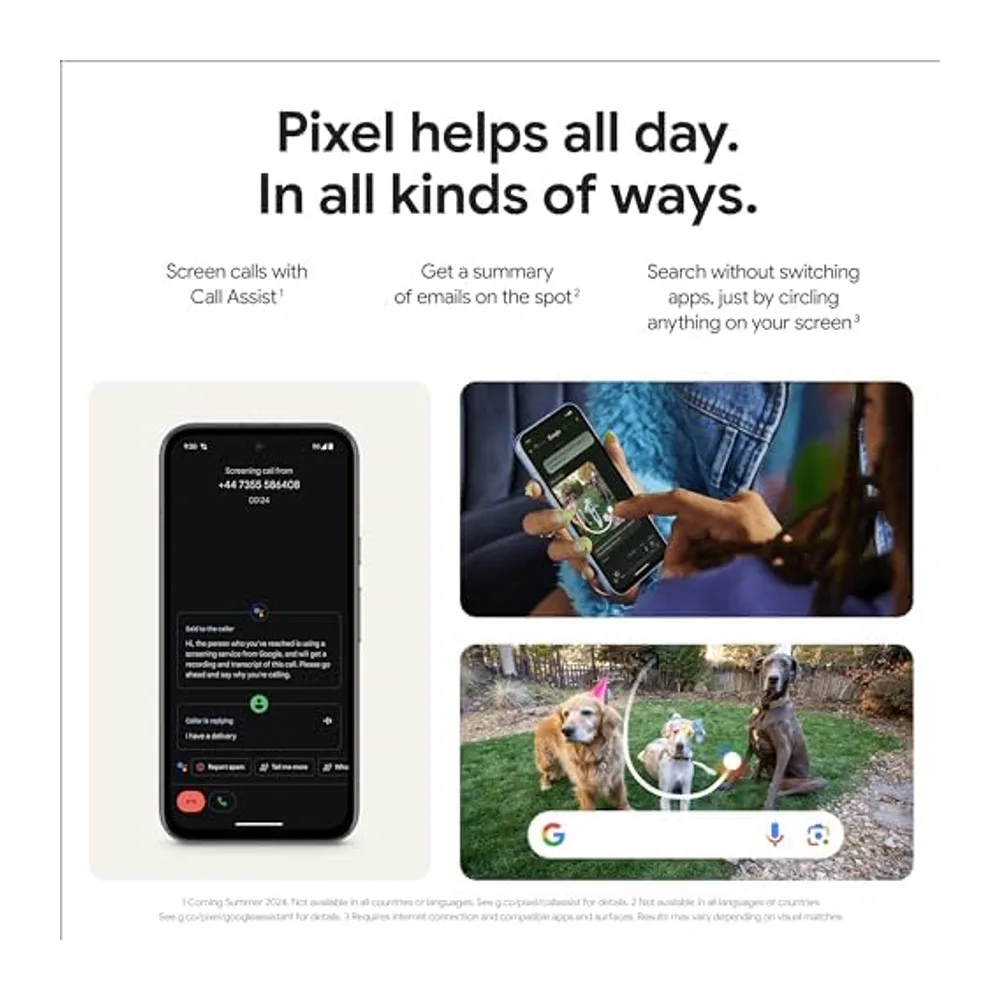 Google Pixel 8a: Android-Smartphone ohne SIM-Lock mit fortschrittlicher Pixel-Kamera, Langer Akkulaufzeit und leistungss