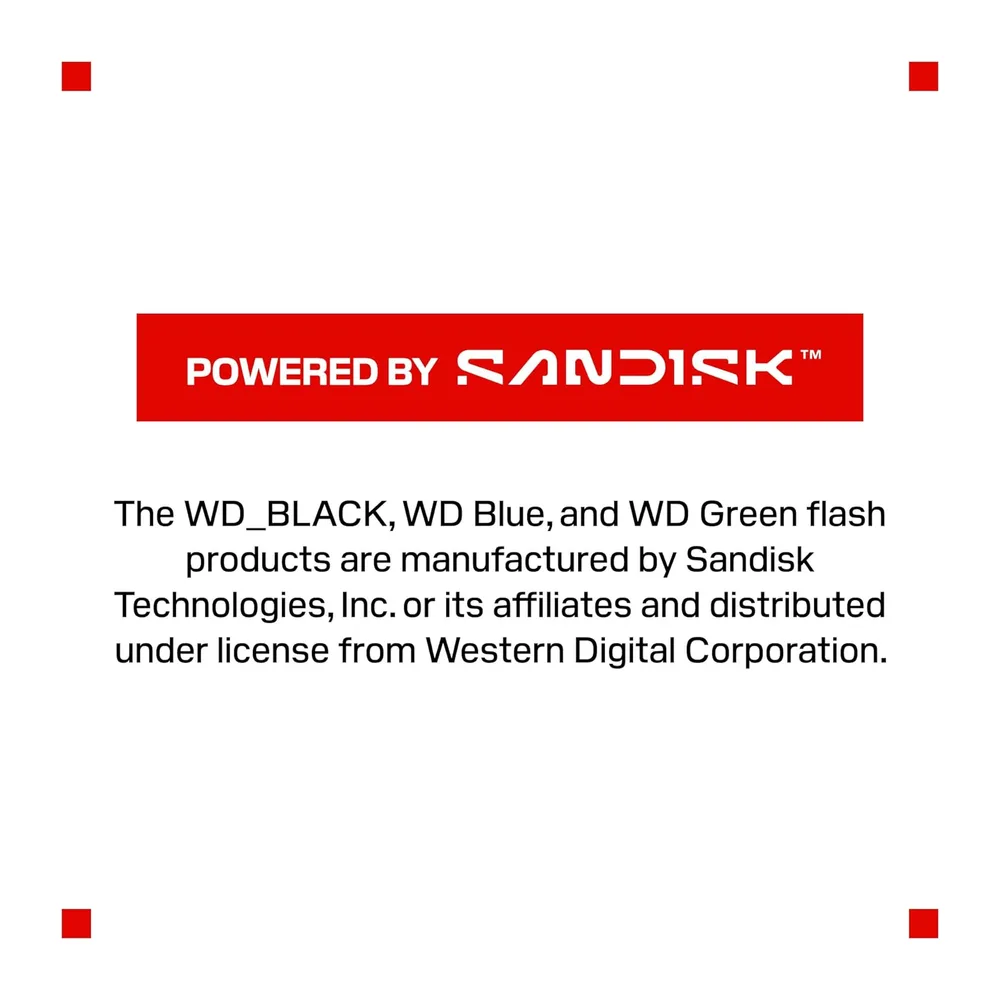 WD_BLACK SN7100 NVMe SSD 2 To (Jusqu'à 7250Mo/s/6900Mo/s en lecture/ écriture, M.2 2280, PCIe Gen4, Next Gen TLC 3D NAND